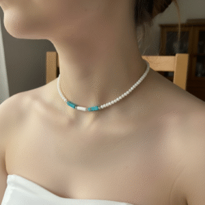 Tianna Choker Kolye (Beyaz)